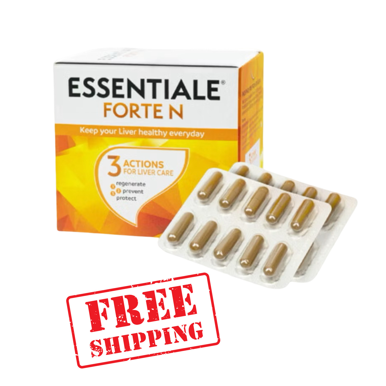 Essentiale Forte N Liver Detox & Liver Tonic Supplement 90s Made in Germany Essentiale Forte N Liver Detox & Liver Tonic Supplement 90s Made in Germany