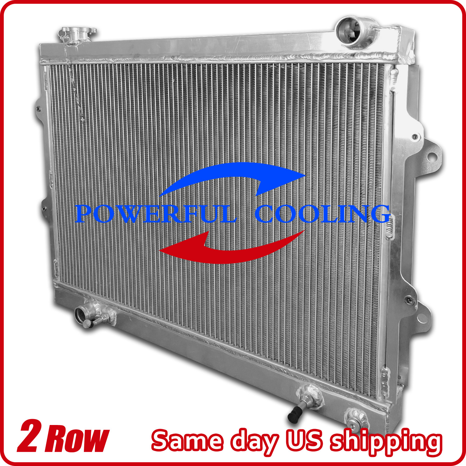 Aluminum Radiator For 1993-1998 Toyota T100 2.7L 3.0L 3.4L 1993 1994 1995 1996