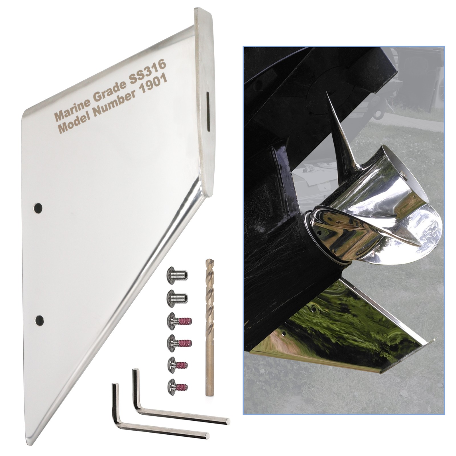 Outboards Lower Unit Mercruiser Alpha 1 Generation 2 Skeg Guard Protector 27031