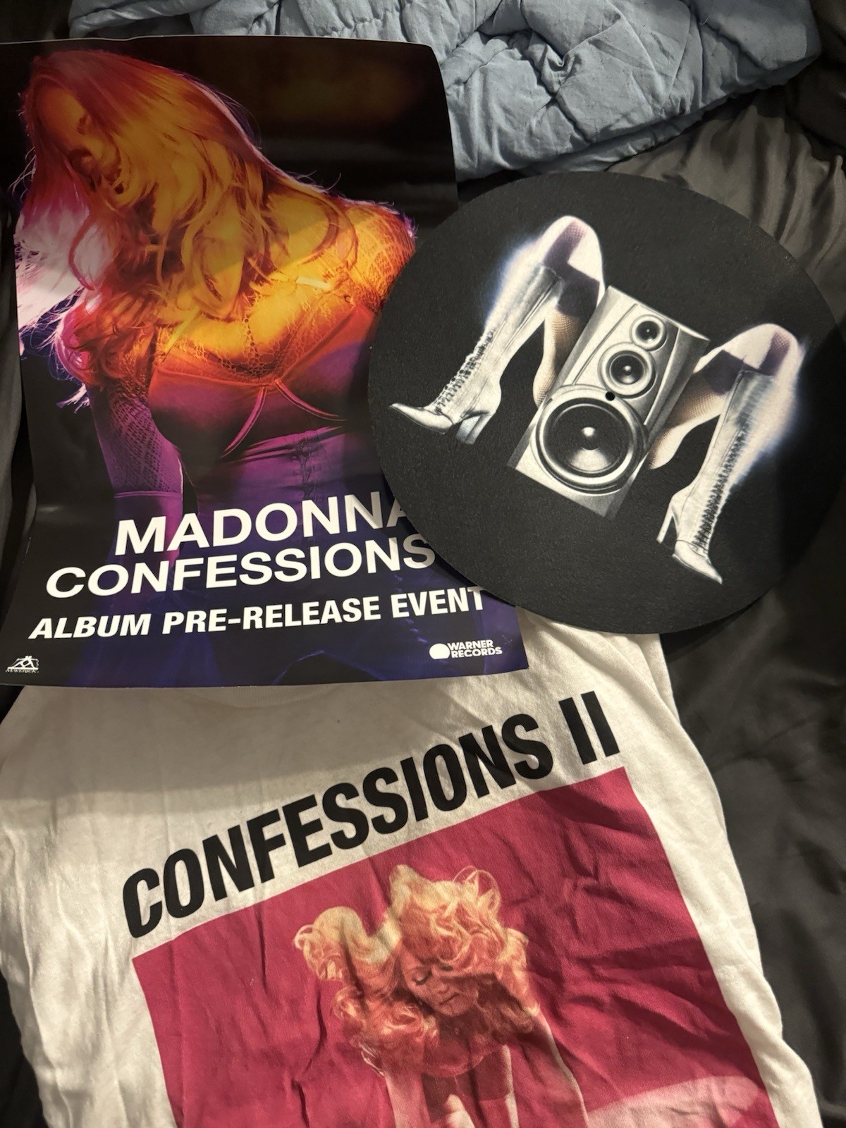 Madonna Confessions 2 Bundle Shirt And Poster