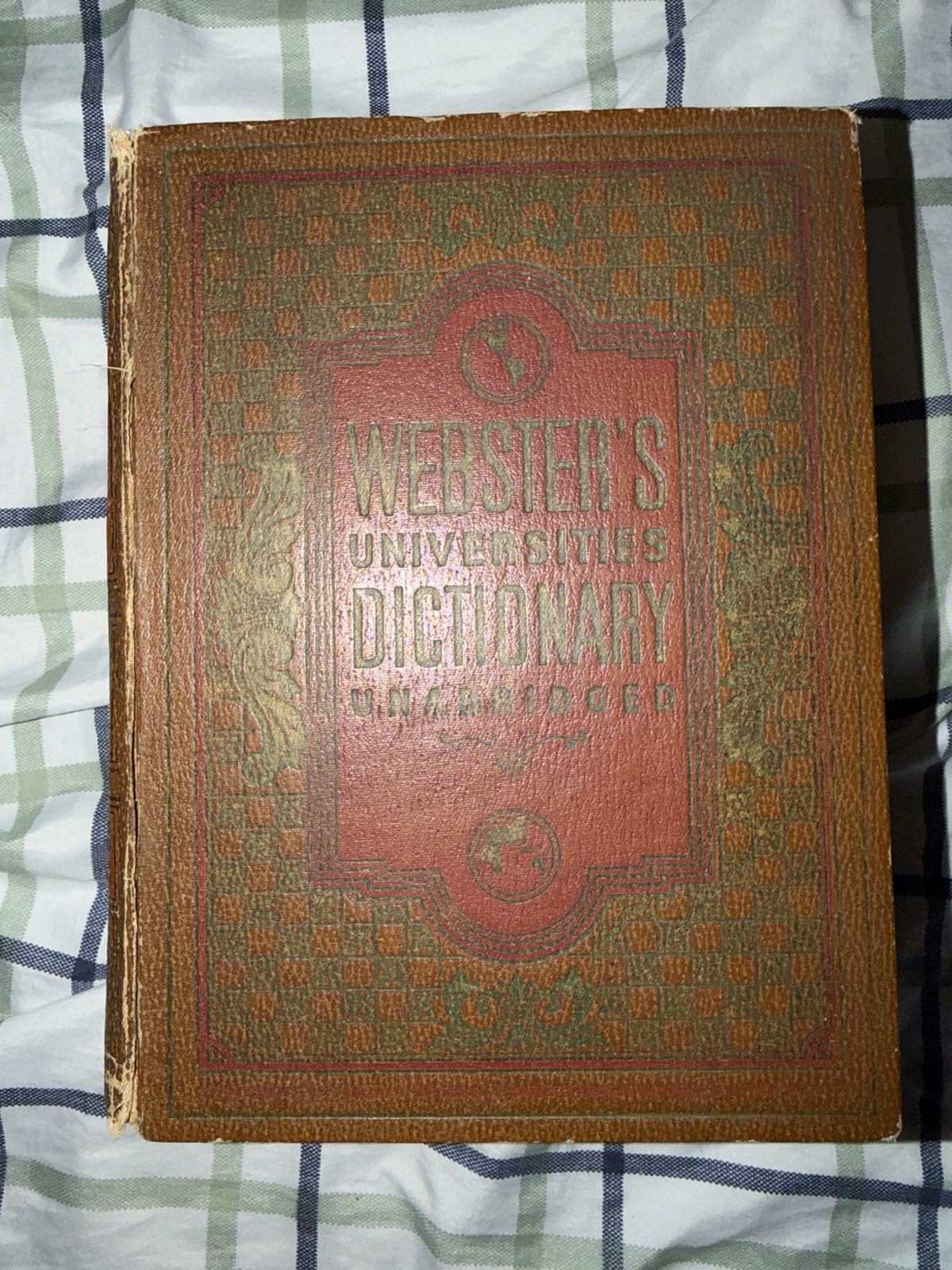 Vintage Webster's Universities Unabridged Dictionary, Copyrighted 1940. Vintage Webster's Universities Unabridged Dictionary, Copyrighted 1940.