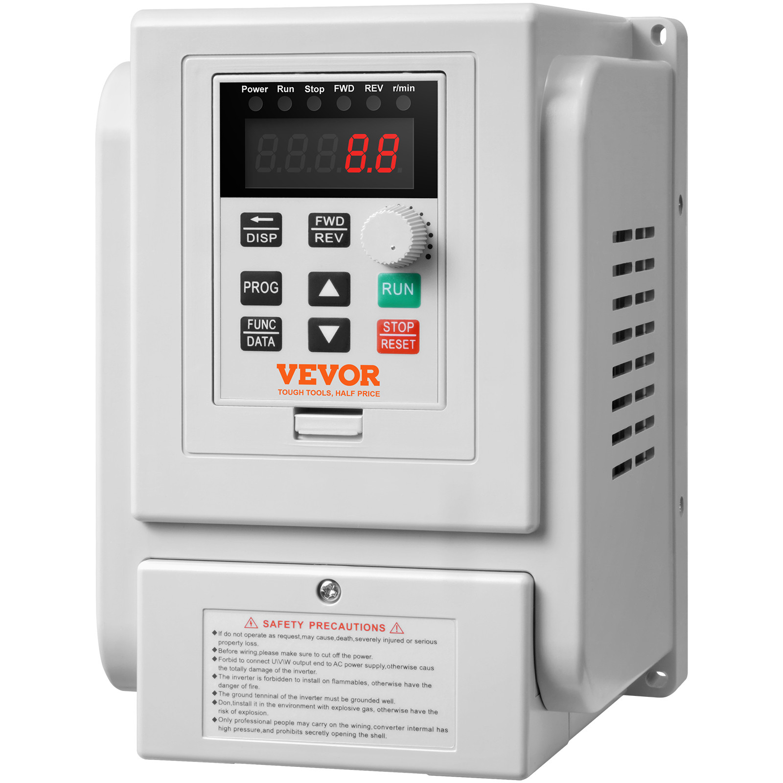 Uimoso 5HP 4KW 220V Variable Frequency Drive VFD for 3-Phase Motor Speed Control
