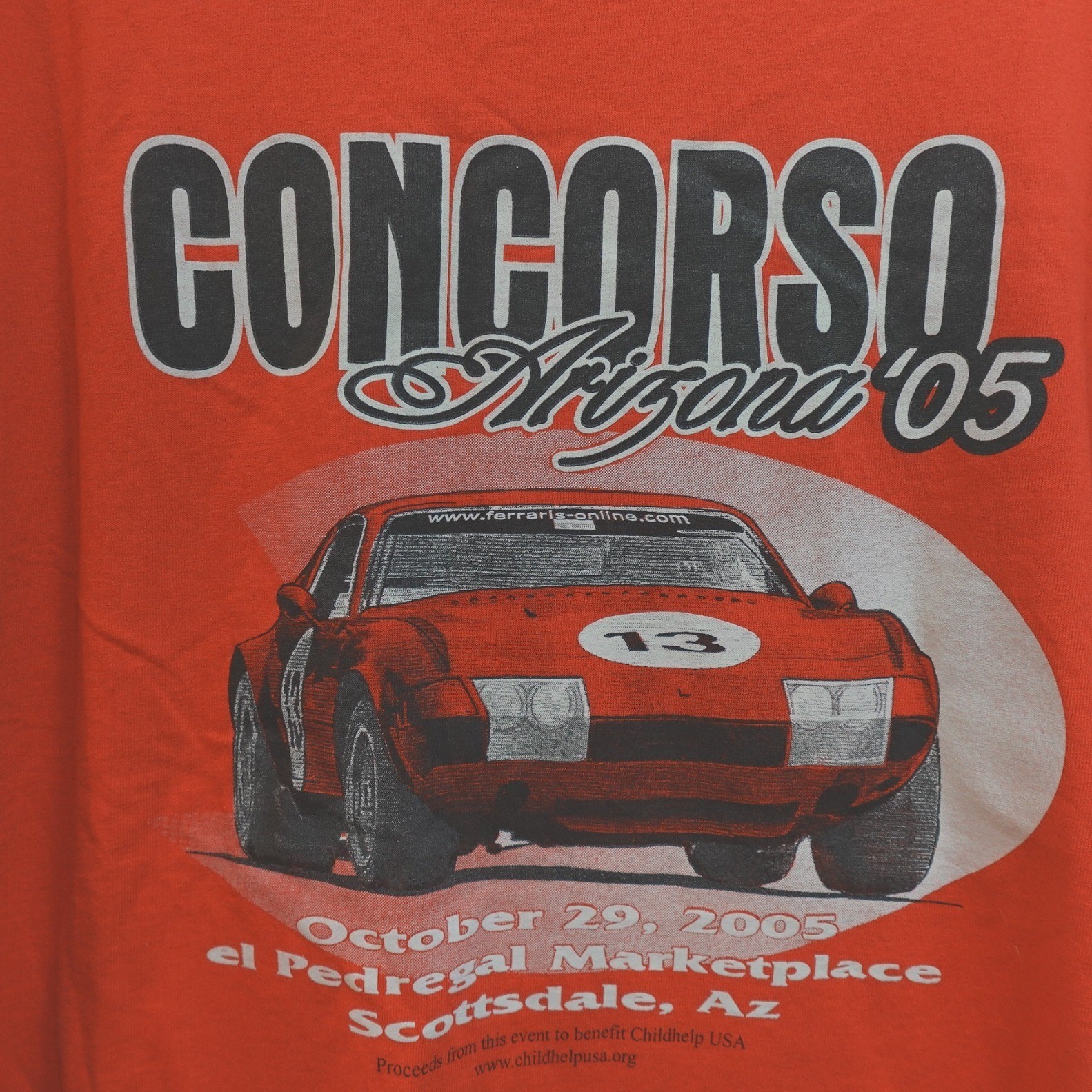 Vintage Ferrari Racing Club T-shirt Men\'s XL 2005 Michael Sheehan\'s Arizona Tee
