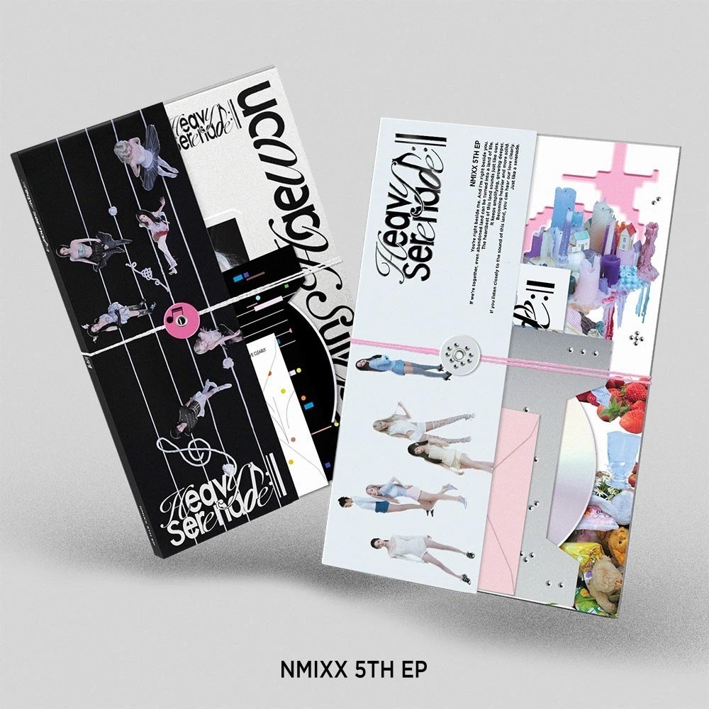 NMIXX HEAVY SERENADE 5th EP Album CD+Photo Book+4 Card+Sticker+GIFT OFFICIAL