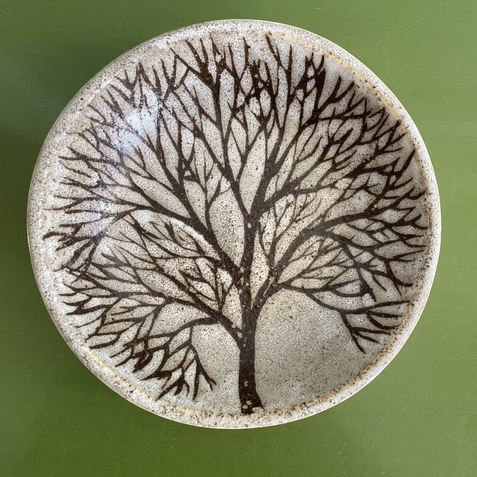 Mackenzie ANDERSEN DESIGN POTTERY Maine Tree Studio Art Dish Bowl Mackenzie ANDERSEN DESIGN POTTERY Maine Tree Studio Art Dish Bowl