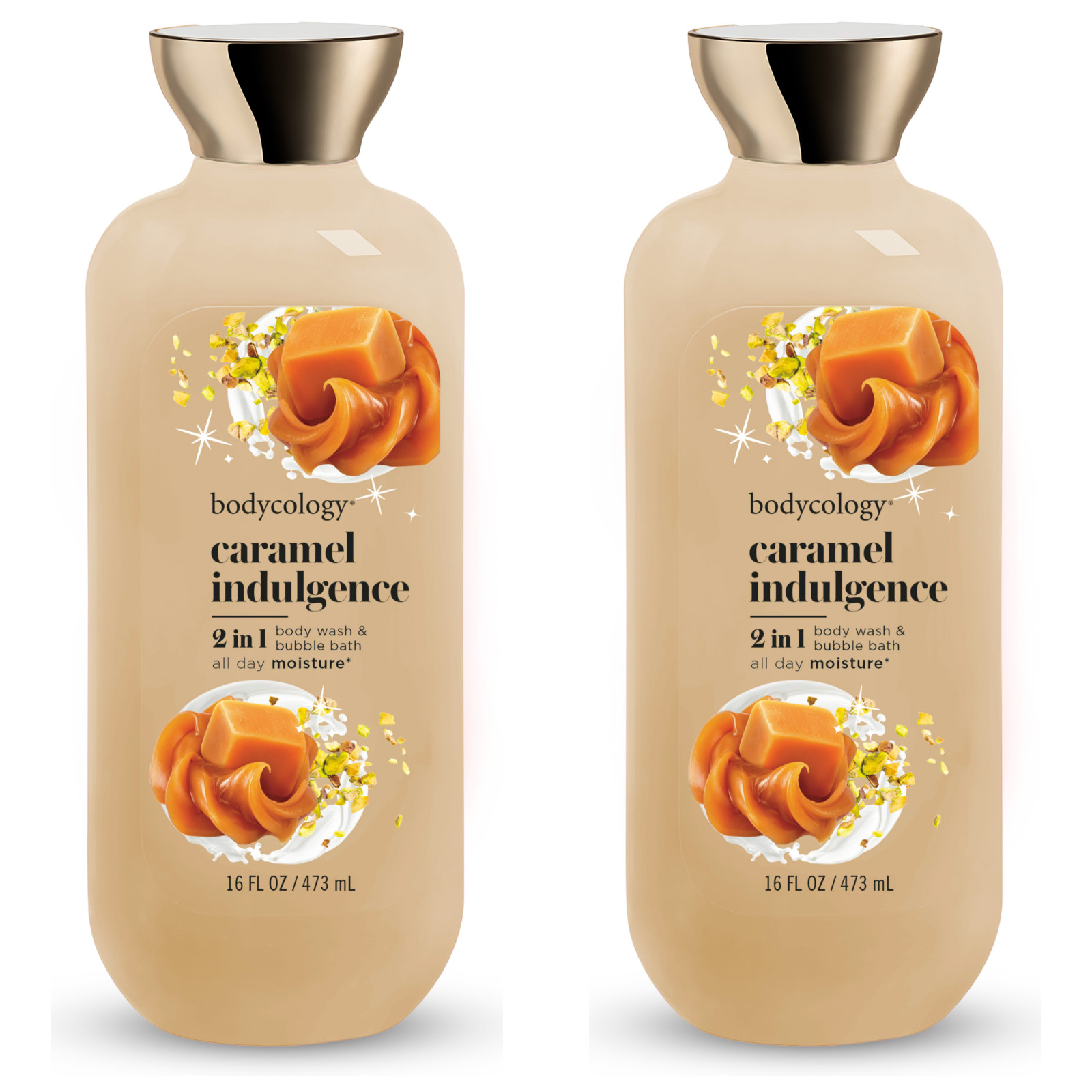 Bodycology 2-in-1 Body Wash & Bubble Bath Caramel Indulgence 2-Pack Bodycology 2-in-1 Body Wash & Bubble Bath Caramel Indulgence 2-Pack