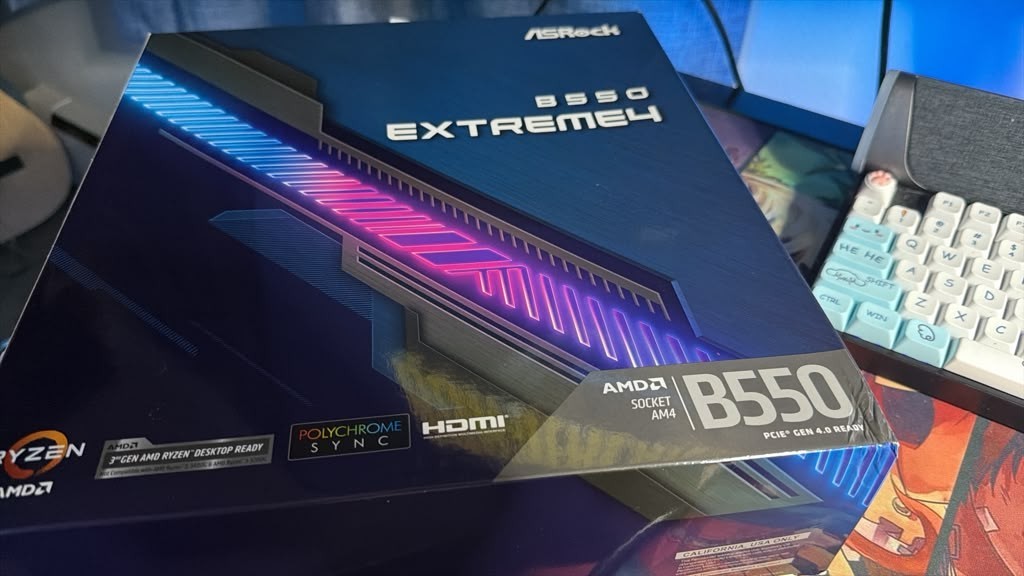 New ASRock B550 Extreme 4 AM4 Ryzen 3000 5000 2.5GB LAN PCIE Gen 4  Motherboard 