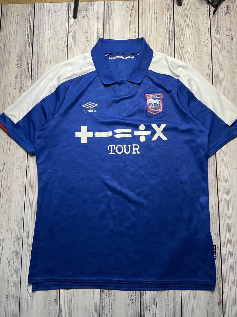Umbro Ipswich Town FC Jersey Home 2023-2024 Size XL