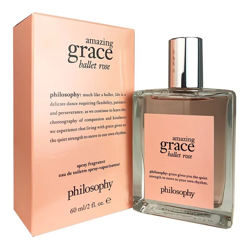 Philosophy Amazing Grace EDT 2oz Women\'s Perfume Spray Clean Fresh Floral