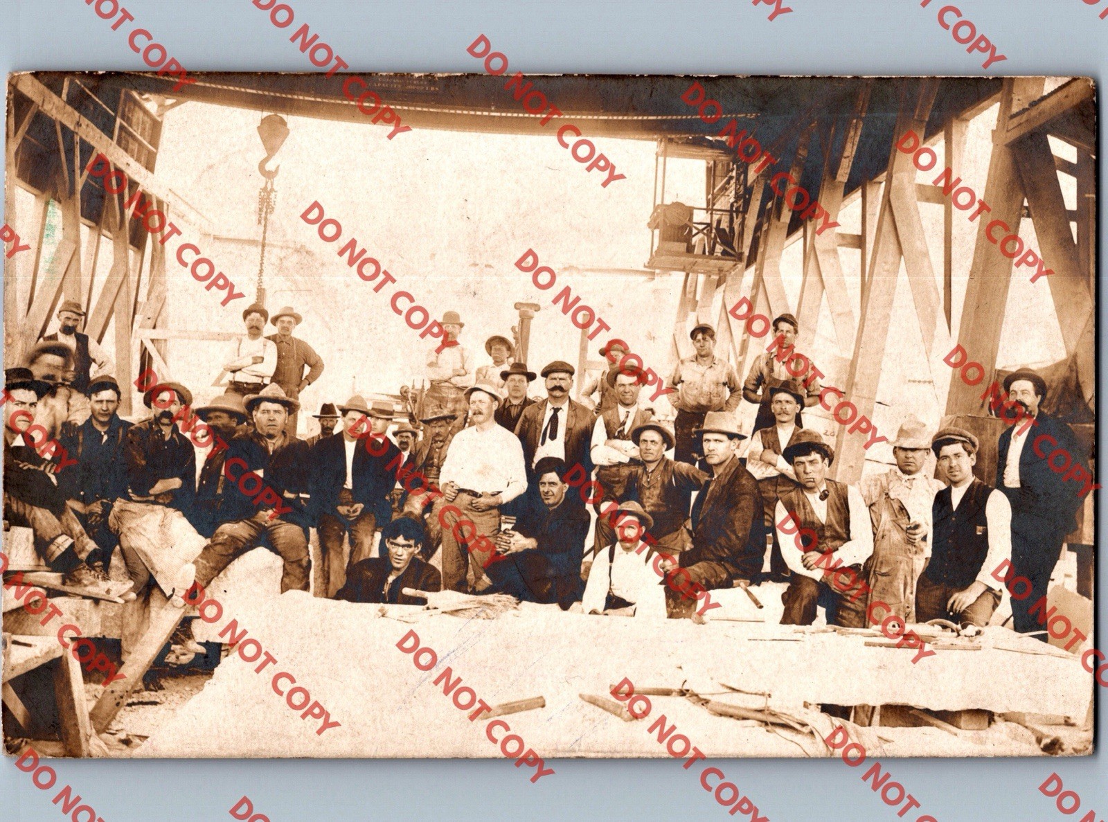 c1908 Construction Yard Post Office Building LOS ANGELES California CA LA RPPC c1908 Construction Yard Post Office Building LOS ANGELES California CA LA RPPC