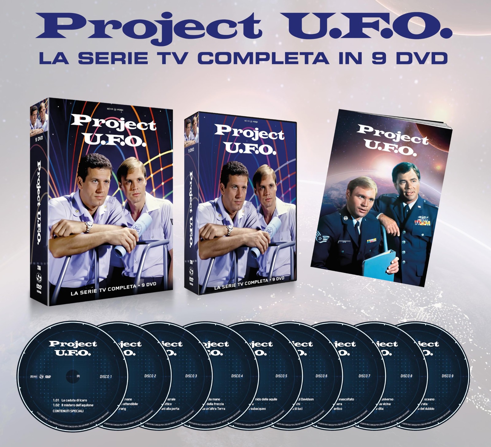 Project U.F.O. - La Serie Tv Completa - 9 Dvd (DVD) William Jordan (UK IMPORT)
