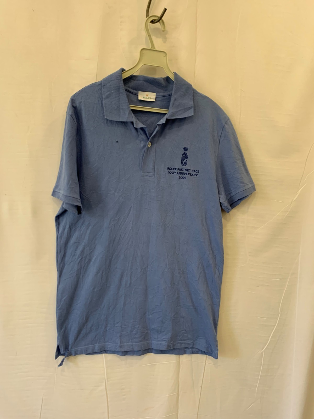 Rolex Fastnet Race 100th Anniversary 2005 Polo Shirt Mens M Made in Italy#235