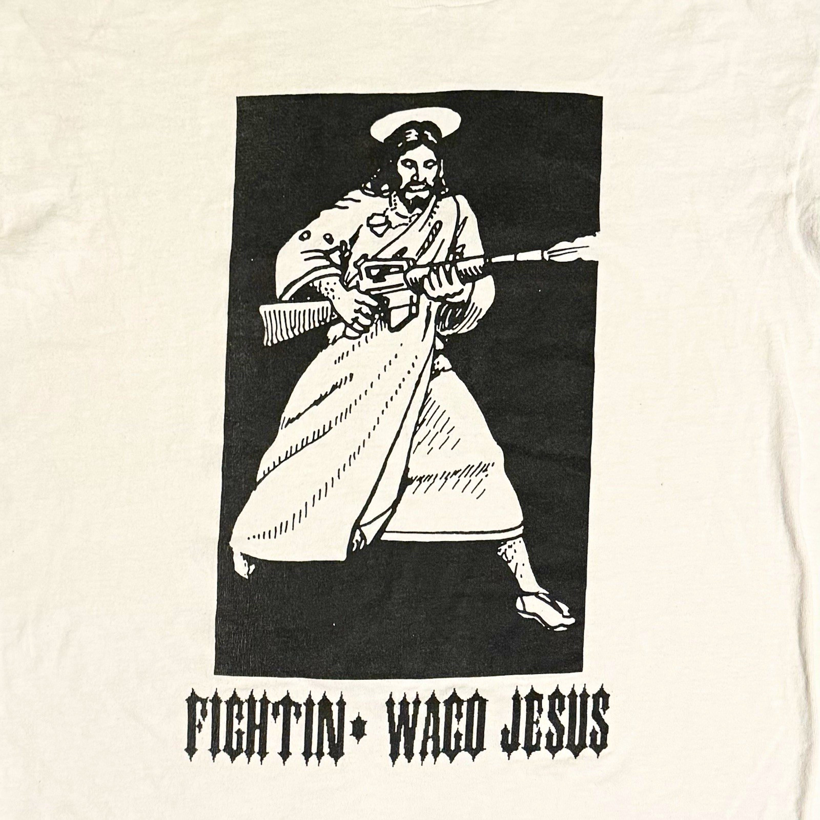 Vintage 90s Waco Jesus Metal Band Tour Album Tee FOTL Tag Size Large Vintage 90s Waco Jesus Metal Band Tour Album Tee FOTL Tag Size Large