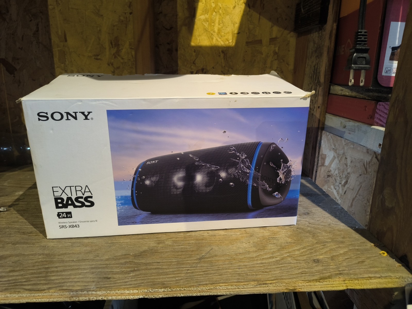 Sony SRS-XB43 Extra Bass Wireless Portable Bluetooth