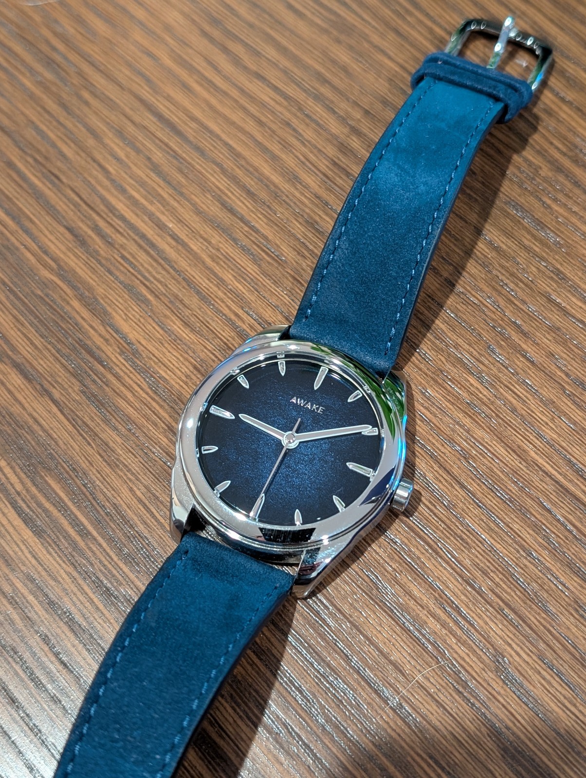 Awake Son Mài - Silver Leaf - Moonlight Blue - 39mm