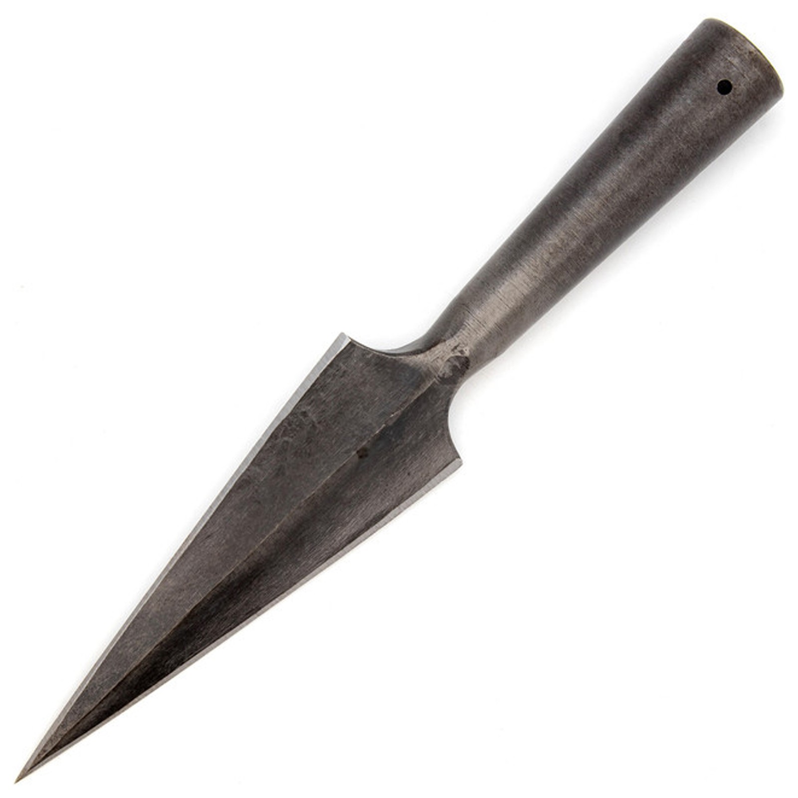 Hand-Forged Iron Throwing Spear Head Sharp Blade Viking Replica Real Training