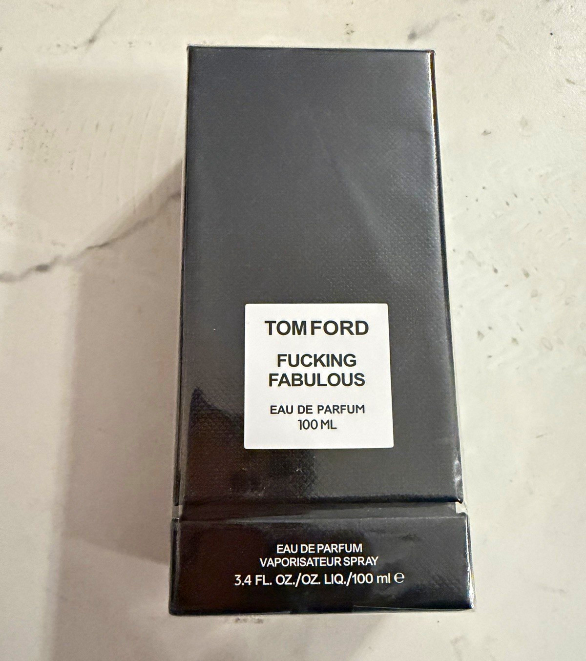 Tom Ford F Fabulous Eau de Parfum 3.4 fl oz Spray Leather Scent Tom Ford F Fabulous Eau de Parfum 3.4 fl oz Spray Leather Scent