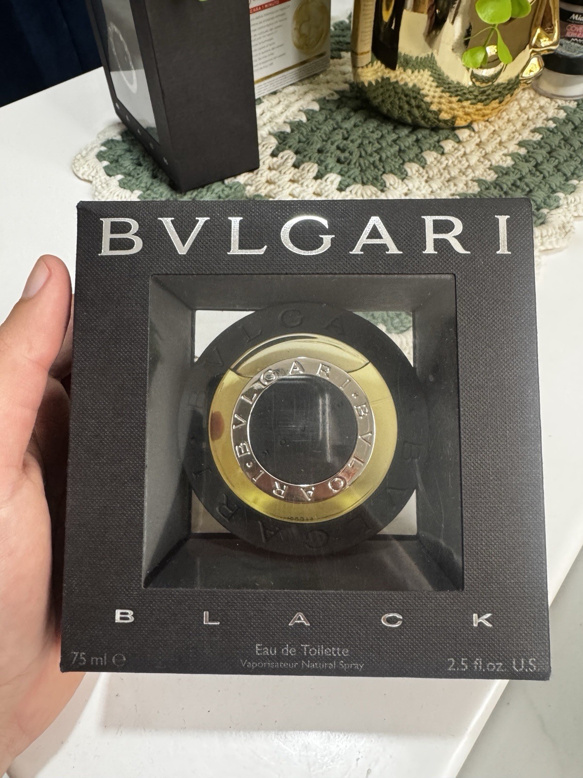 BVLGARI BLACK EDT UNISEX SPRAY 2.5oz / 75ml Discontinued BVLGARI BLACK EDT UNISEX SPRAY 2.5oz / 75ml Discontinued