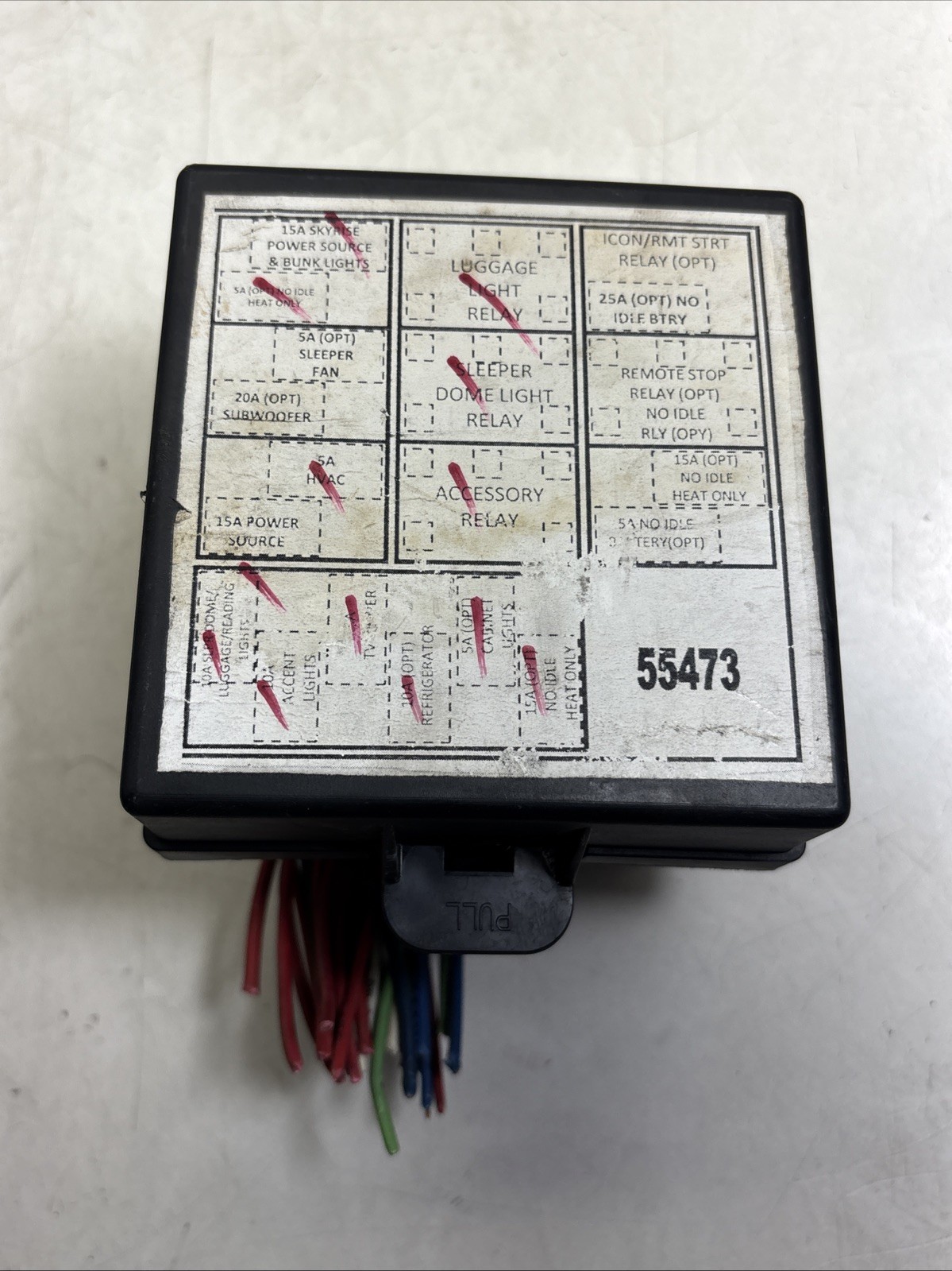 2011 INTERNATIONAL PROSTAR 122 FUSEBOX R62586-001 2011 INTERNATIONAL PROSTAR 122 FUSEBOX R62586-001
