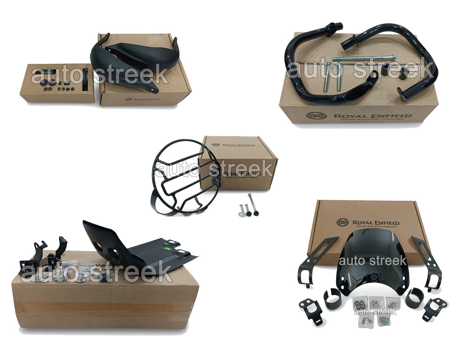 Genuine Royal Enfield Bear 650 5 PCS ACCESSORIES COMBO PACK
