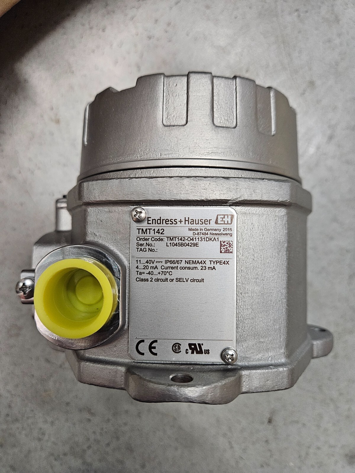 Endress+Hauser, TMT142 Endress+Hauser, TMT142