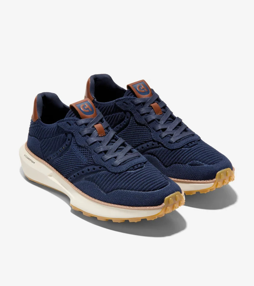 Cole Haan Men\'s, Grandpro Ashland Stitchlite Sneakers Navy C38042, 8 M, NIB