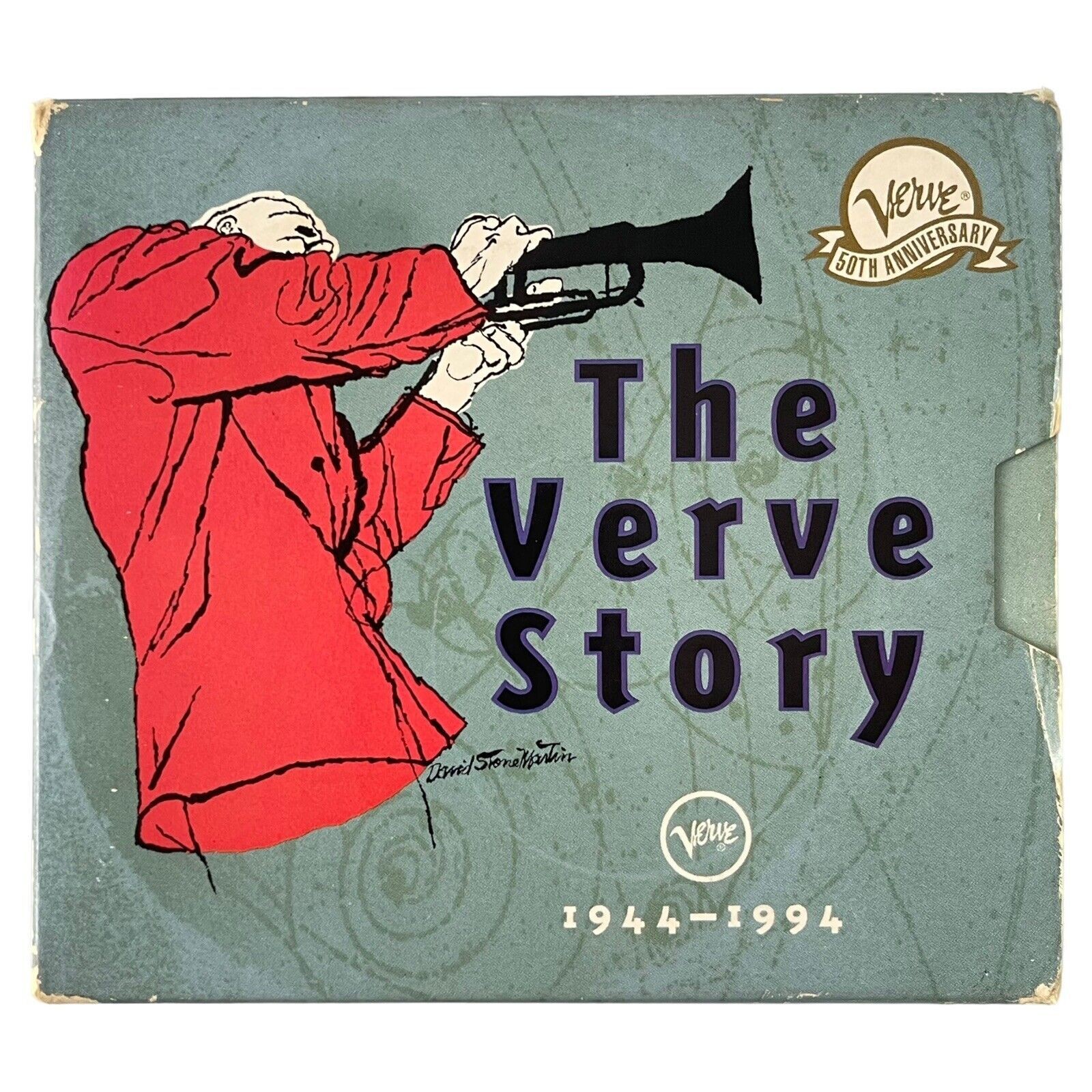 Various Artists – The Verve Story 1944-1994 CD Box Set Jazz 50th Anniversary