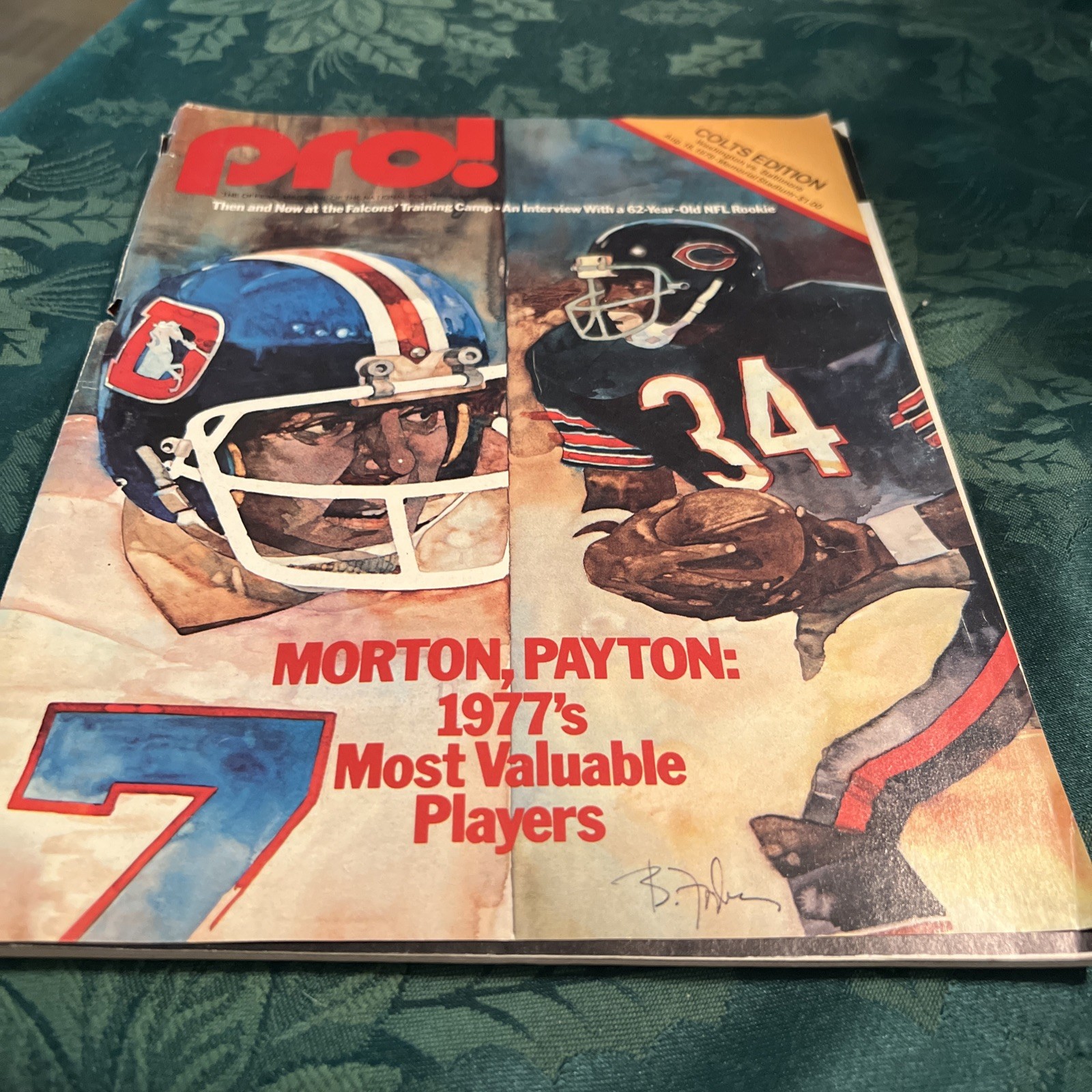 Pro Football Programm Booklet Magazine Issue 08/18/78