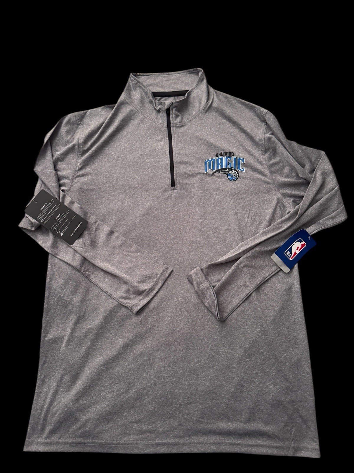 New Orlando Magic Lightweight 1/4 Zip Pullover Large