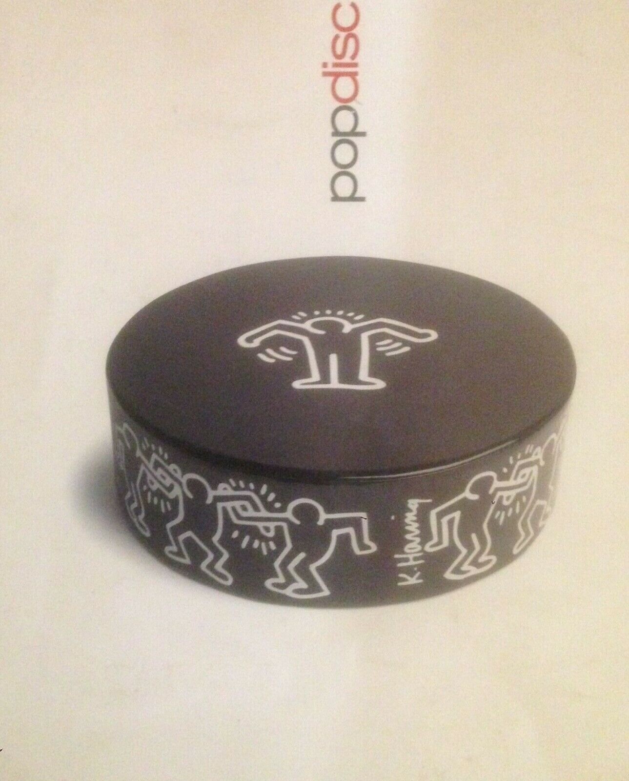 POP DISC KEIT HARING OFFICIAL GADGET POP ART SUPPLY BROCHURE POP DISC KEIT HARING OFFICIAL GADGET POP ART SUPPLY BROCHURE