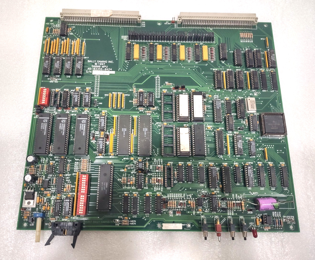 Bally Gaming S6000 MPU PCB AS-03356-0424 Rev G AS033560424 Bally Gaming S6000 MPU PCB AS-03356-0424 Rev G AS033560424