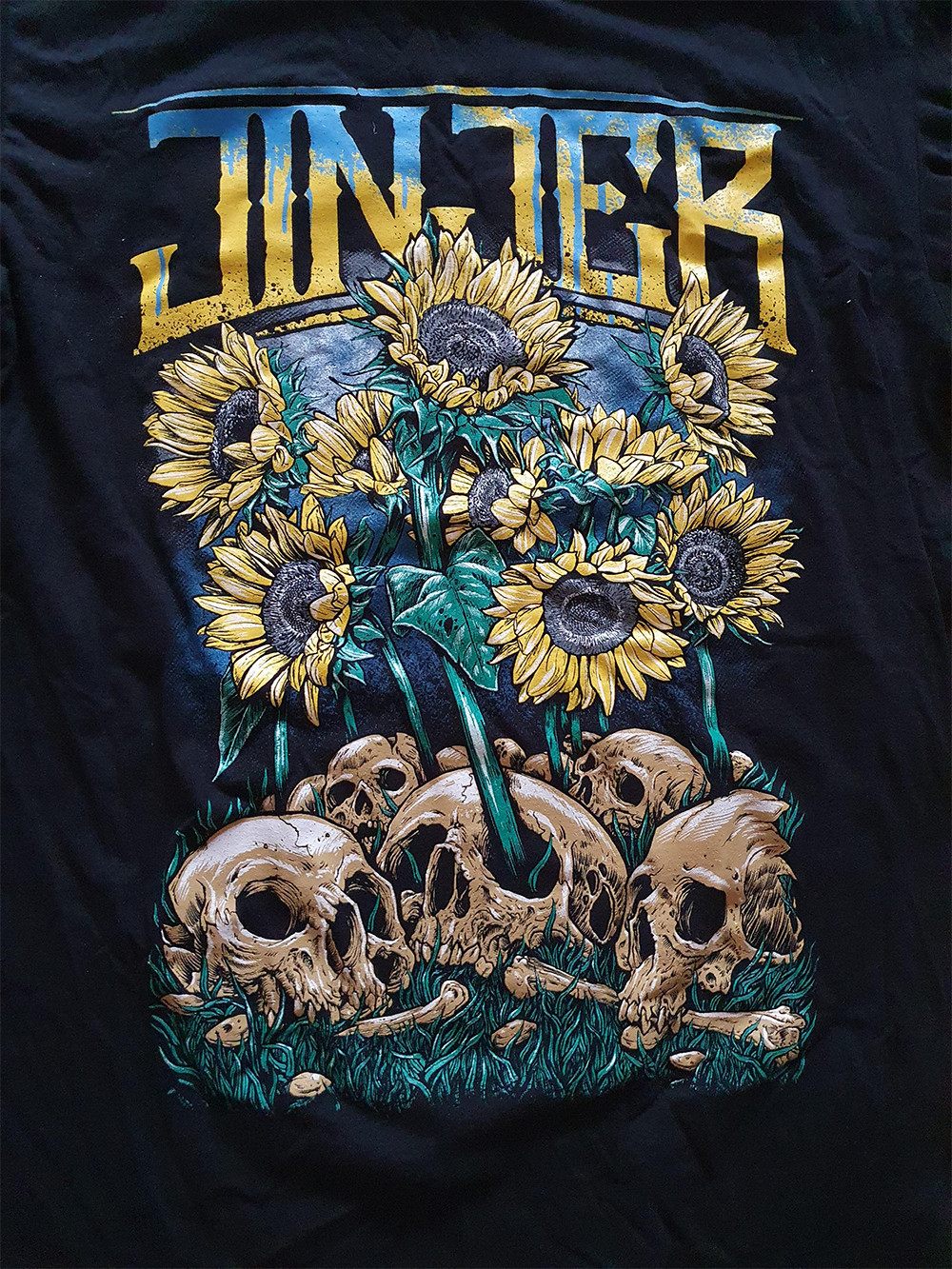 New Popular Jinjer Band Black T-Shirt Cotton Full Size S-5XL 7D1610