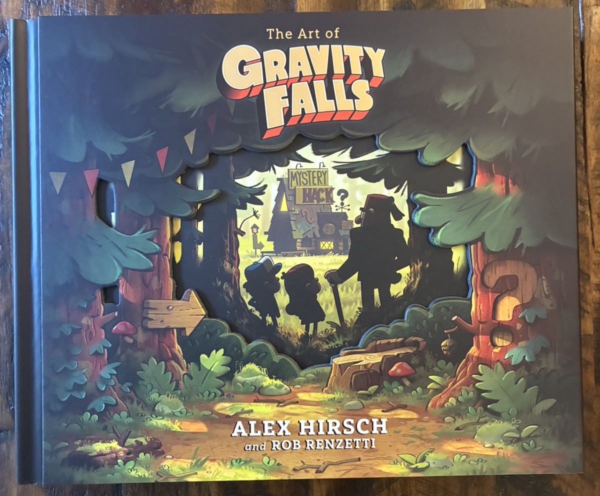 The Art of Gravity Falls | SIGNED BY ALEX HIRSCH | Books-A-Million Exclusive