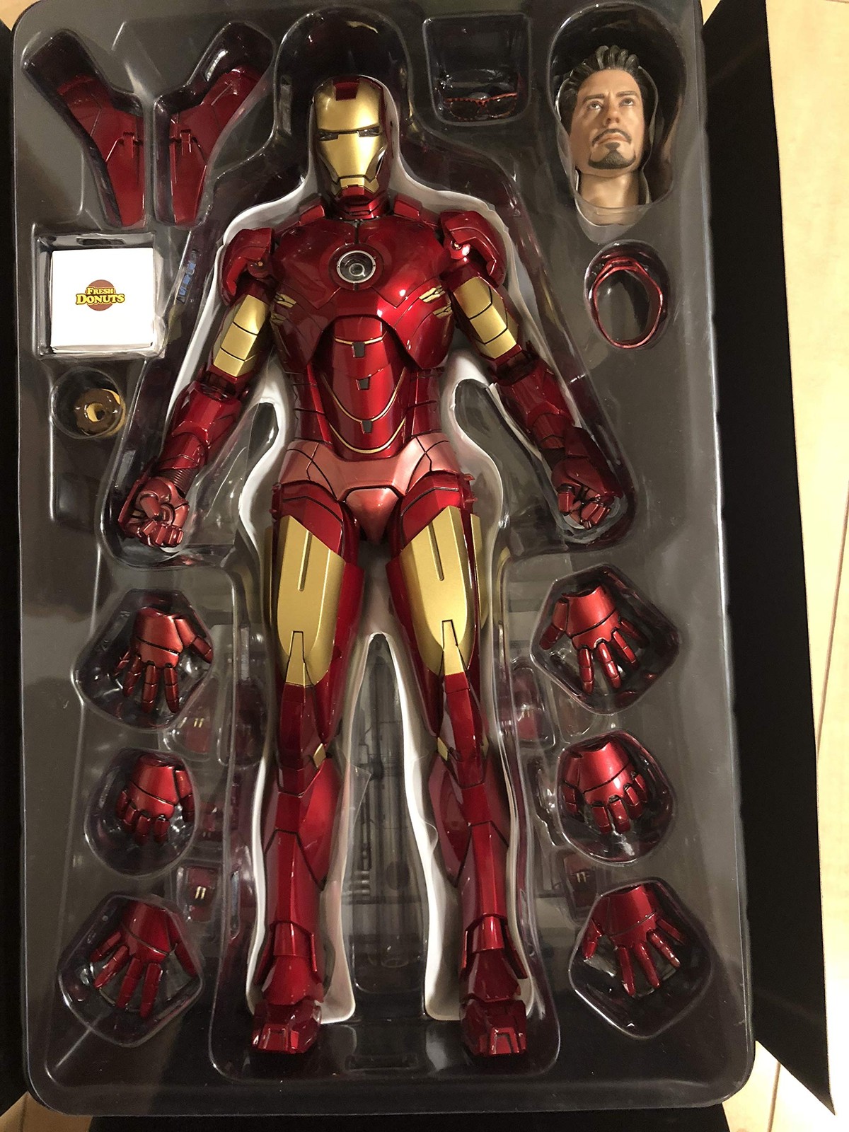Movie Masterpiece Iron Man 2 1/6 Scale Figure Mark 4 Marvel Hot Toys Japan