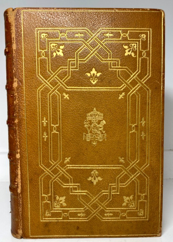 1880 BIRDWOOD INDUSTRIAL ARTS INDIA 1ST SIGNED RIVIERE MOROCCO GILT BINDING