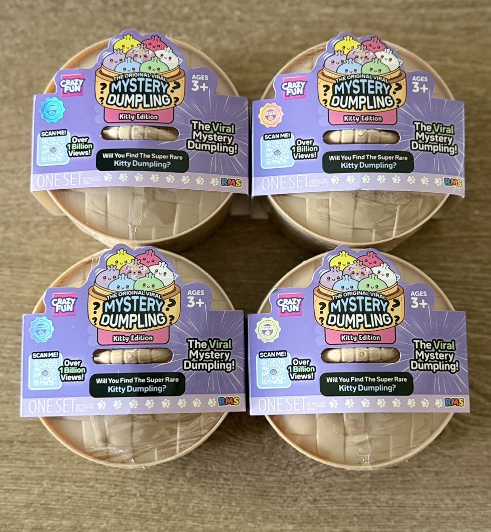 **JUST RELEASED** RMS Kitty Edition Dumpling Bundle- set of 4 **JUST RELEASED** RMS Kitty Edition Dumpling Bundle- set of 4