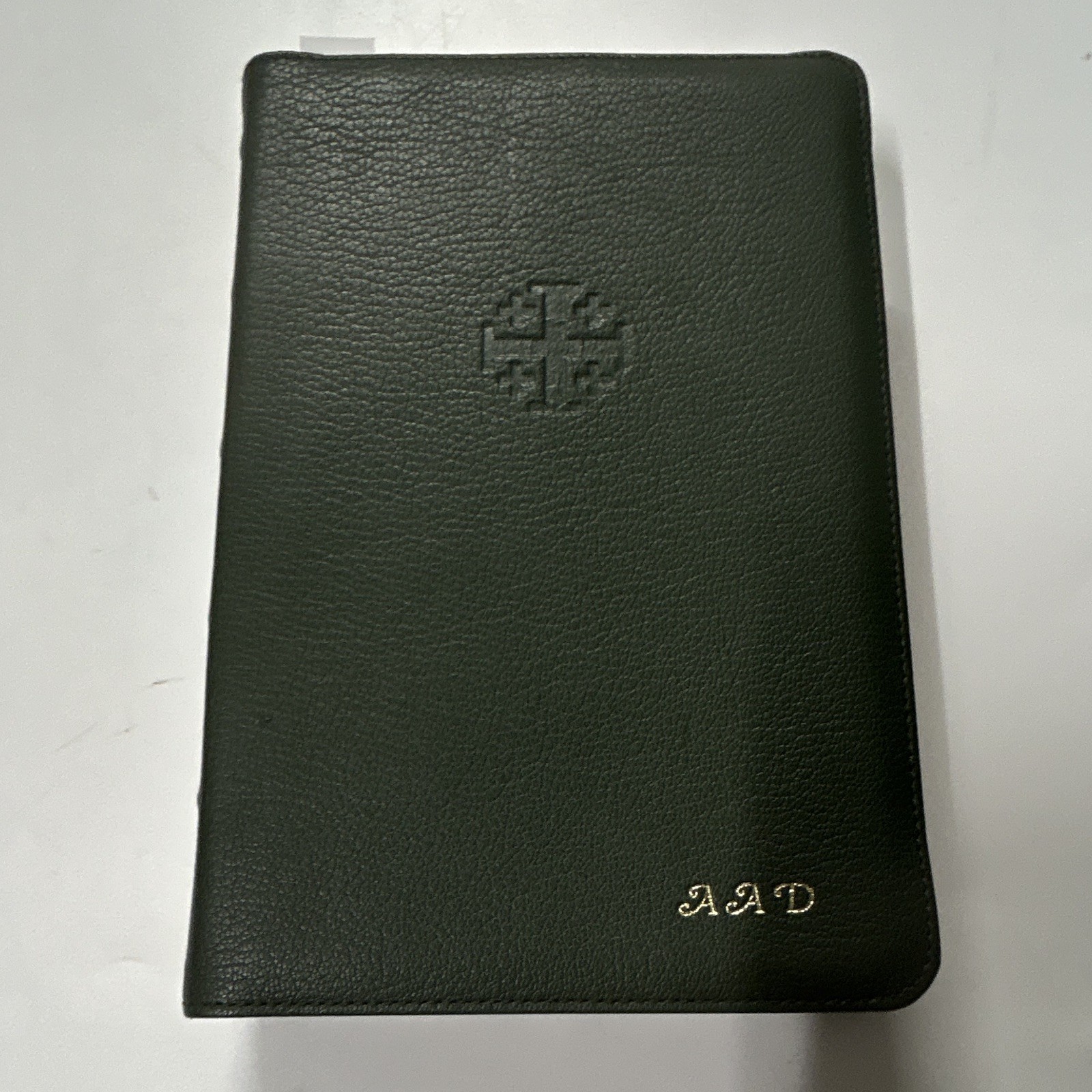 Schuyler The Holy Bible NKJV Goatskin Leather Cover Gilt Edges-Personal Size
