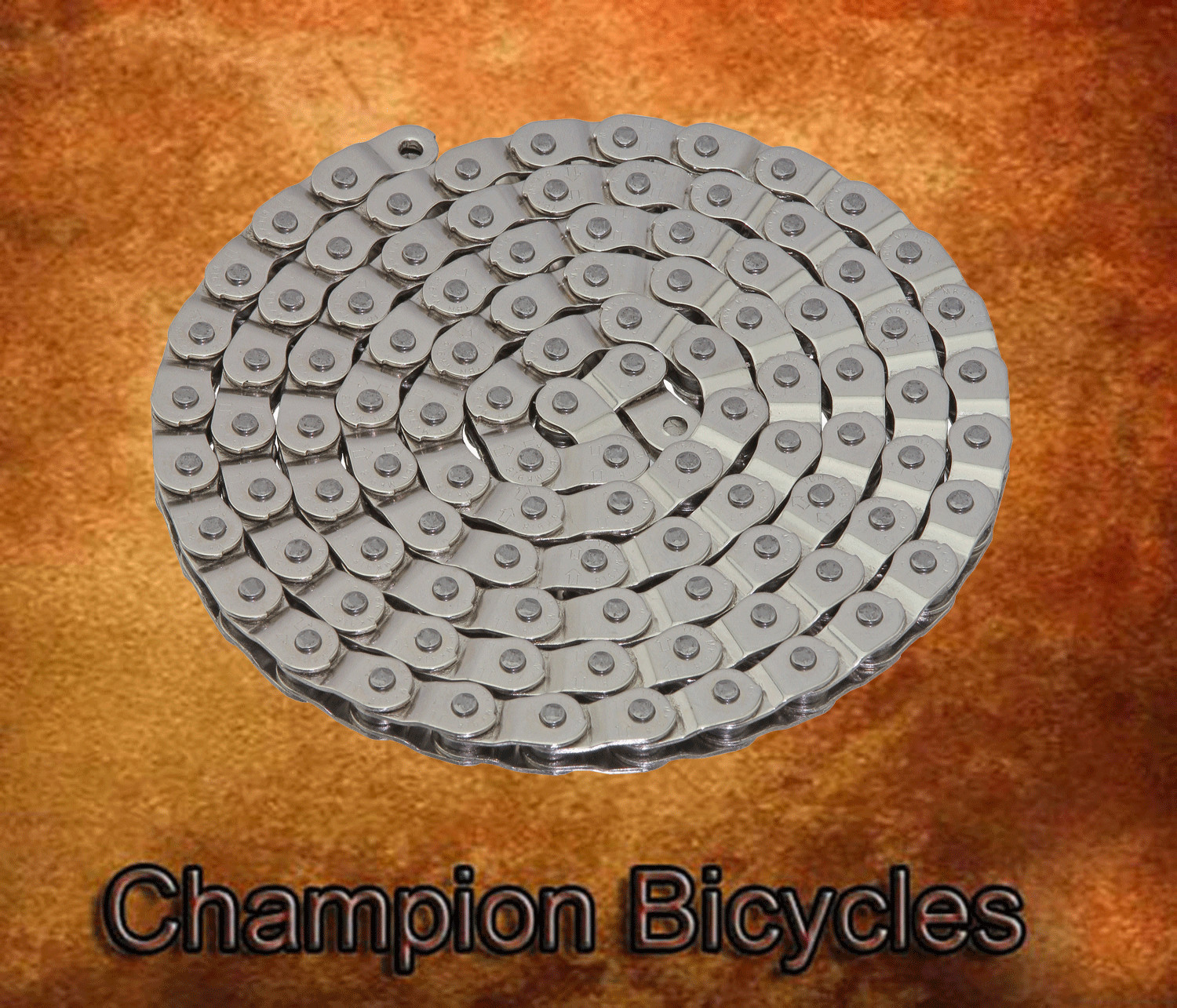 ORIGINAL YBN CHAIN 1/2X1/8X102-1/2 LINK 1/SPEED CHROME.