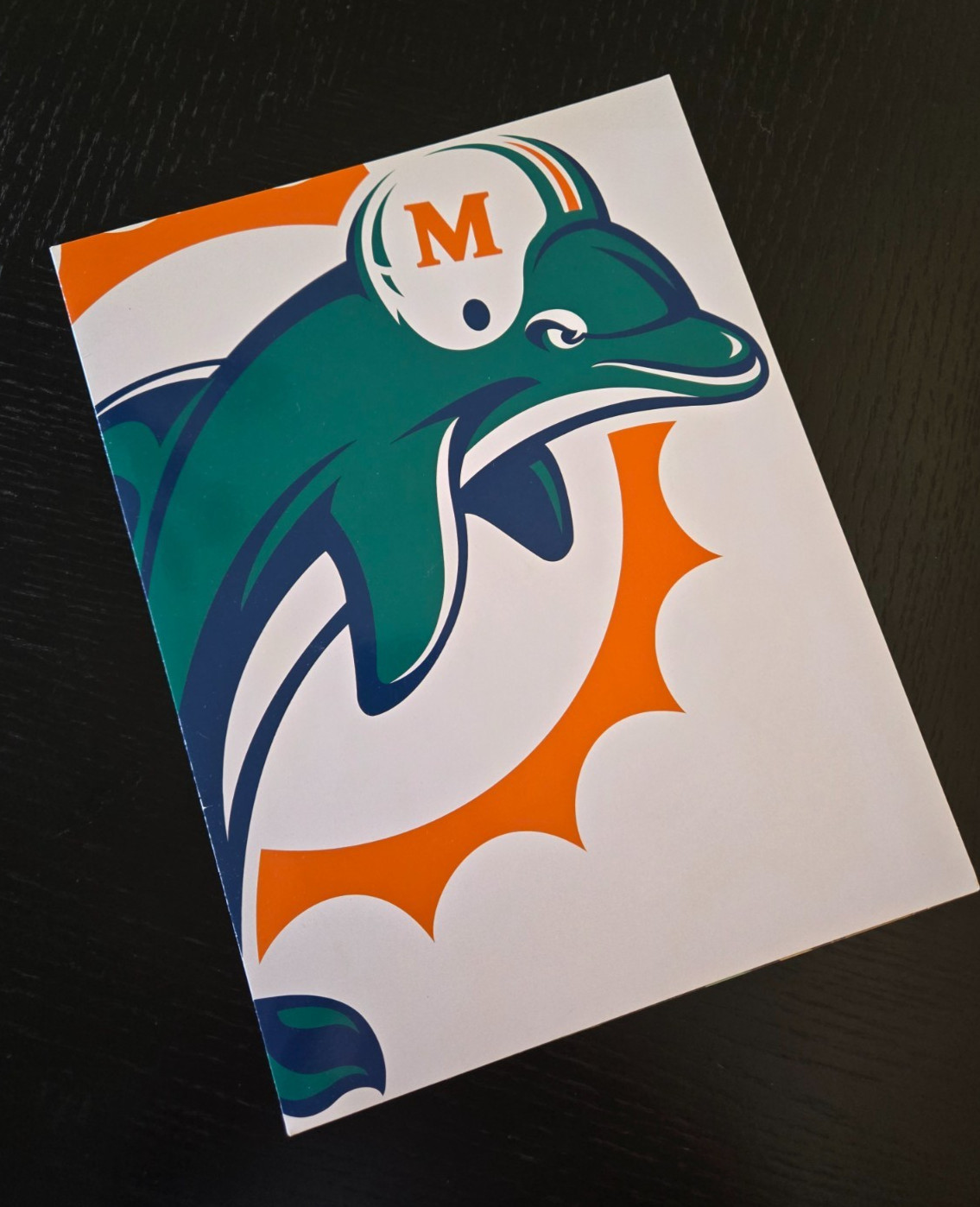 MIAMI DOLPHINS Stadium Promotional School Folder 1997-2012 Logo Football NFL MIAMI DOLPHINS Stadium Promotional School Folder 1997-2012 Logo Football NFL