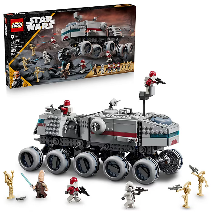 SALE- LEGO Star Wars: The Clone Wars Republic Juggernaut Set, 813 pieces (75413)