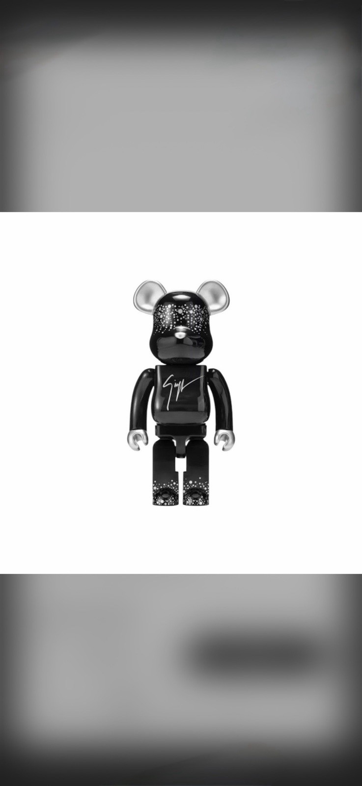 Bearbrick Macau 2023 X Giuseppi Zanotti 1000% Be@rbrick Brand New Sealed