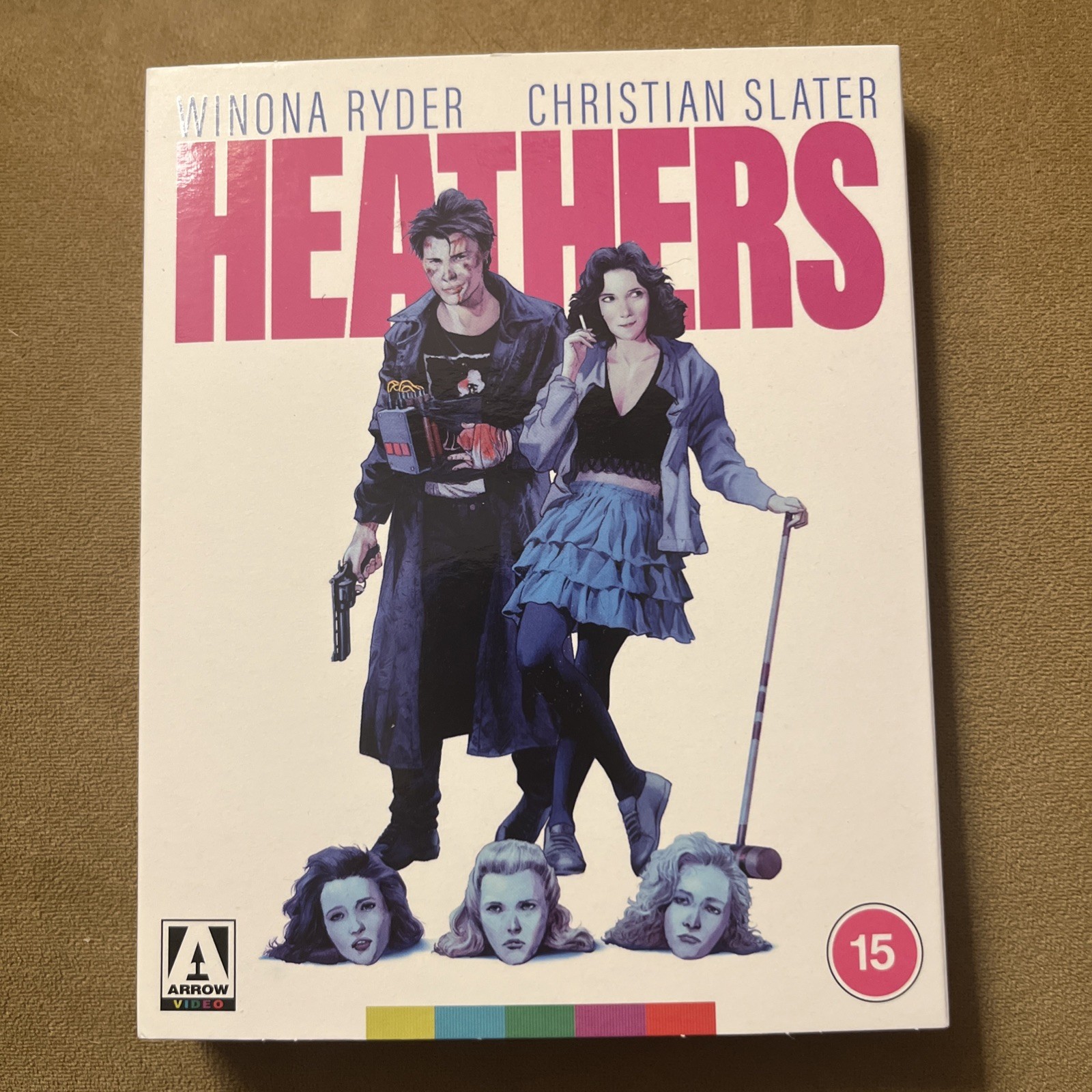 Heathers 4K UHD Arrow Video Limited Edition w/ OOP Slipcover, Booklet, & Poster