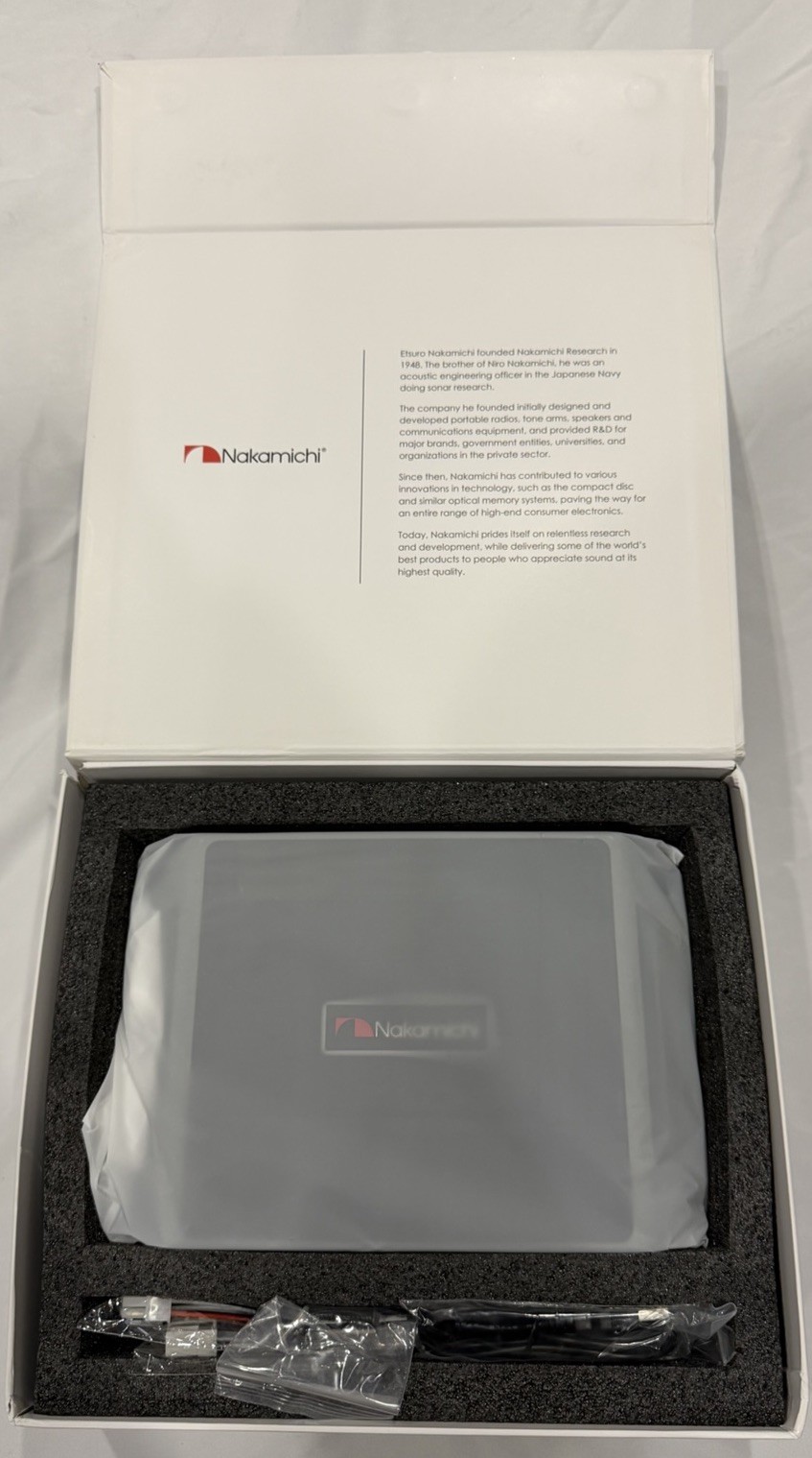 Nakamichi NDST500A 12-Ch DSP Built-In 10-Ch Amplifier Hi-Res Car Audio