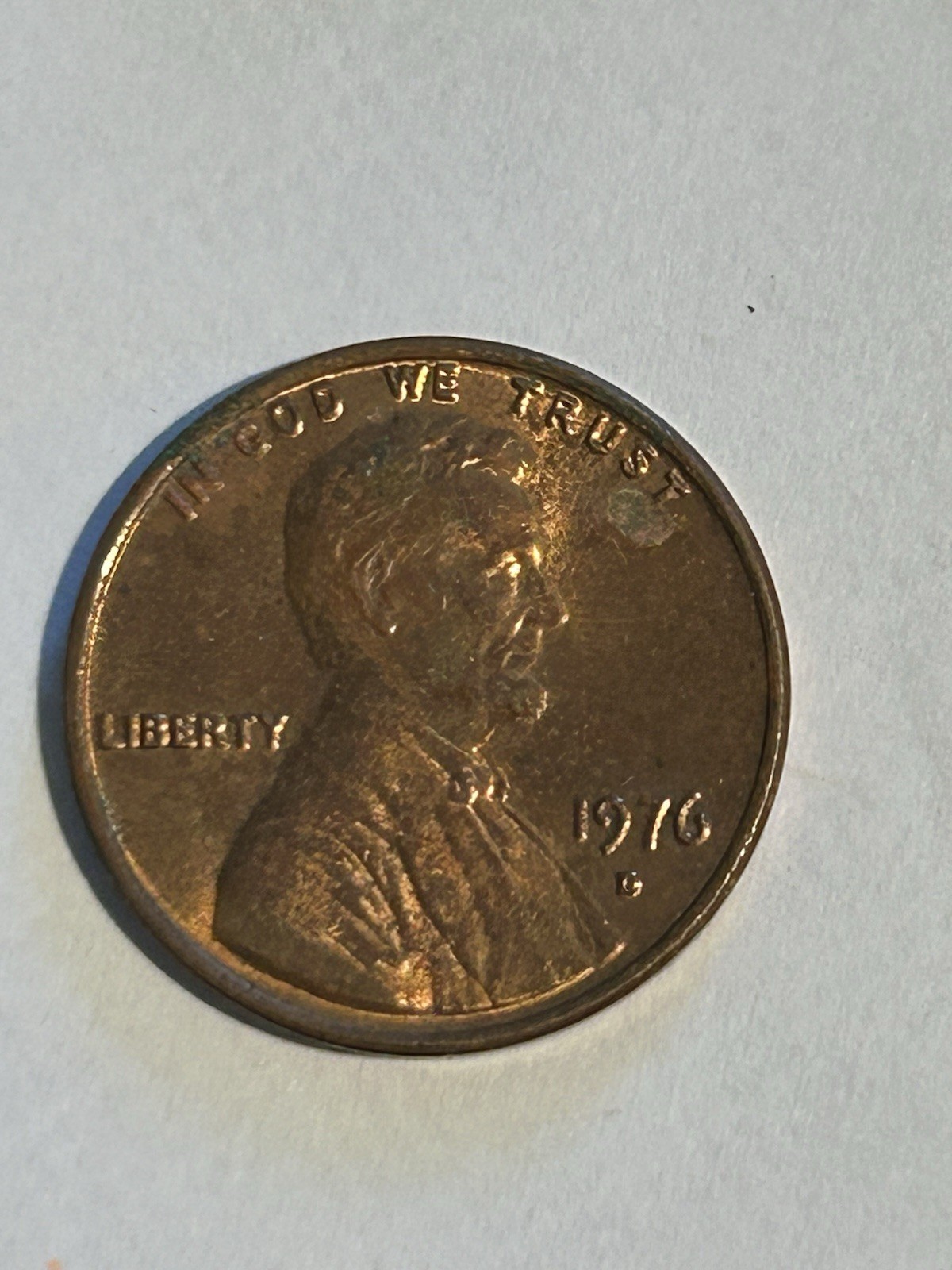🙂 1976-D CENT. No Stairs On Memorial. Eye Appeal Bicentennial