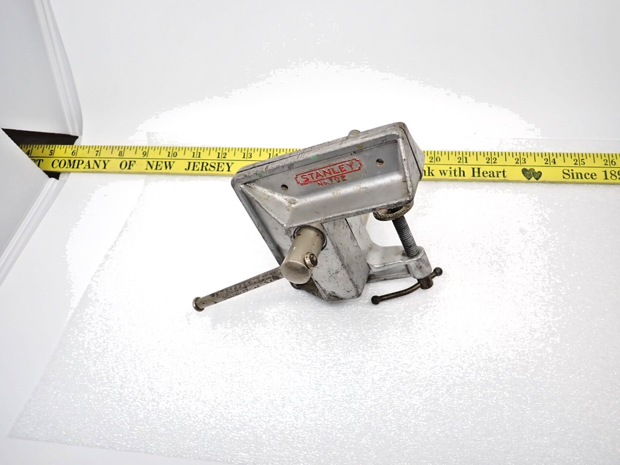 Vng Stanley No.702 Woodworker Aluminum Alloy Corner Table Mount Vise made in USA