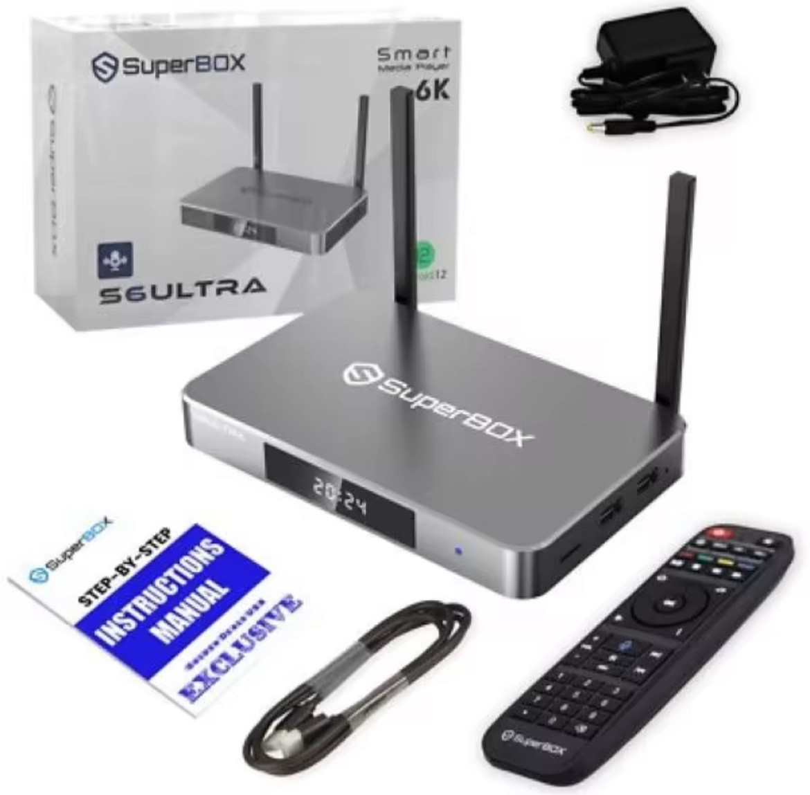 Super Box S6 Ultra Smart Media Player 6KThe Ultimate Streaming Device Same Day S Super Box S6 Ultra Smart Media Player 6KThe Ultimate Streaming Device Same Day S