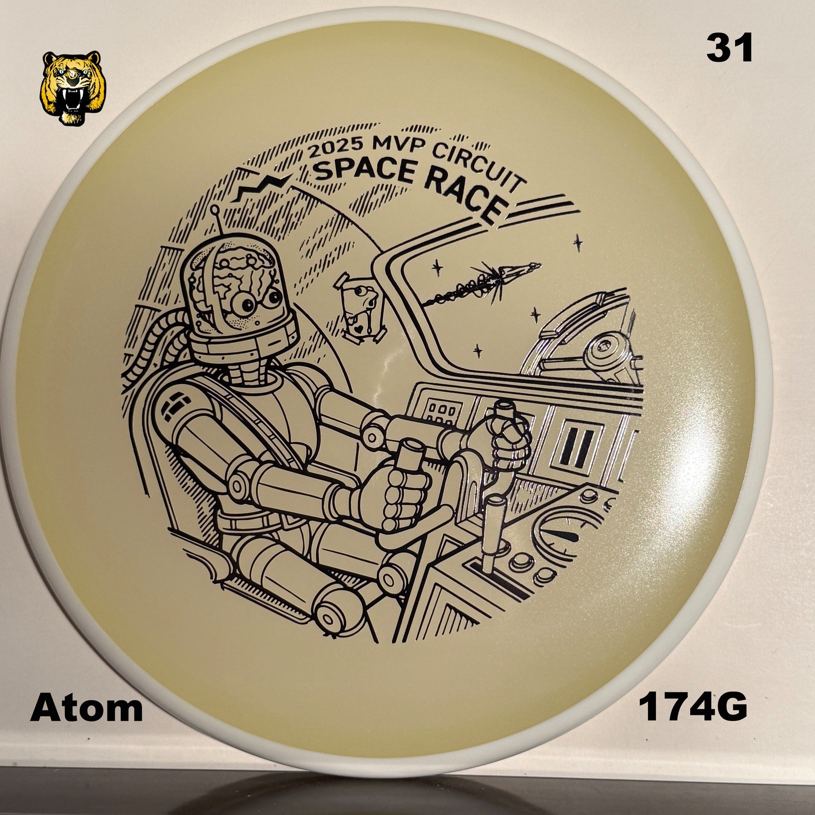 AXIOM ECLIPSE ATOM 2025 MVP SPACE RACE WHITE RIM 174G NEW