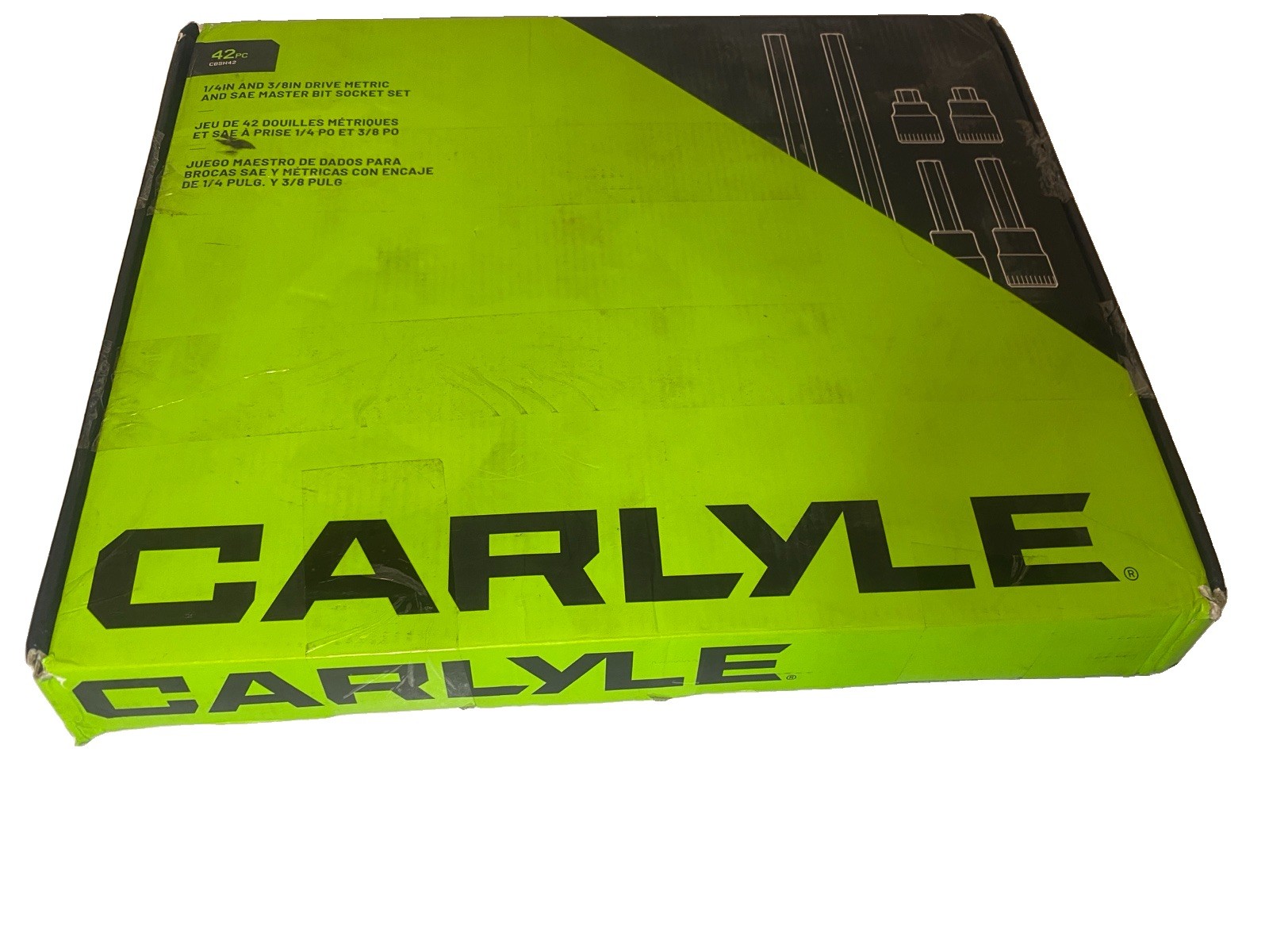 Carlyle 42-Piece Multi-Drive Mixed Depth Master Hex Bit Chrome Socket Set Carlyle 42-Piece Multi-Drive Mixed Depth Master Hex Bit Chrome Socket Set