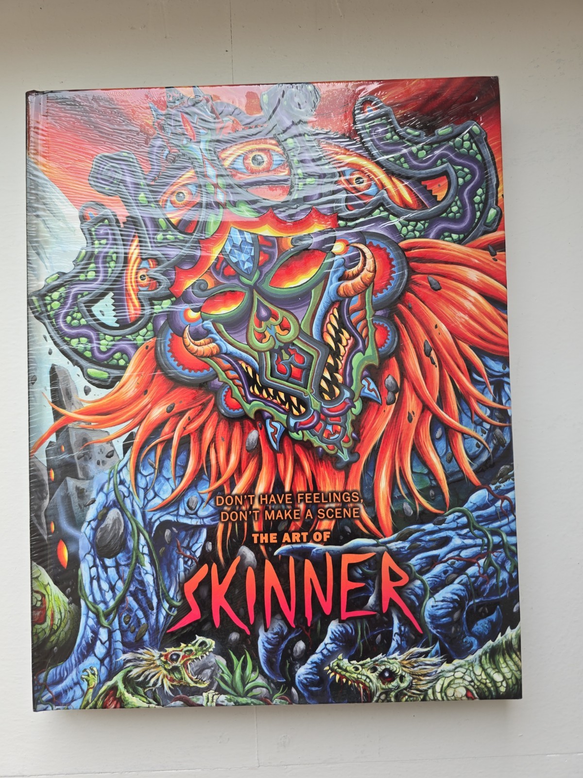 DON'T HAVE FEELINGS DON'T MAKE A SCENE  : The Art of Skinner HARDCOVER - SEALED