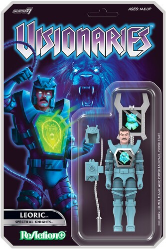 Super7 - Visionaries - ReAction+ Wv1 - Leoric [New Toy] Action Figure, Collect